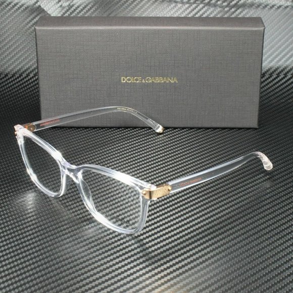 Dolce and Gabbana 53mm Eyeglasses Ladies NEW - Picture 1 of 4